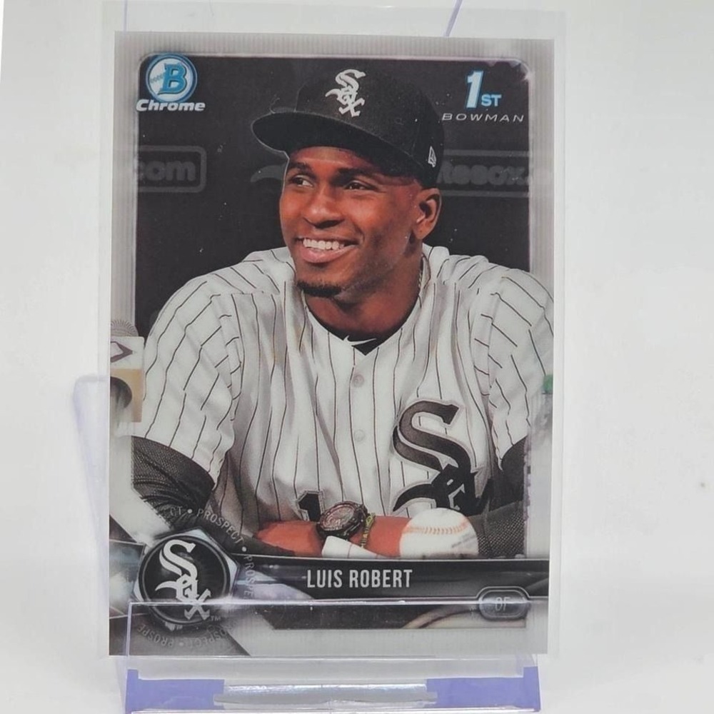 Luis Robert 2018 Bowman Chrome 1st Bowman Prospect BCP21 Chicago White Sox